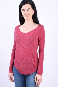 Bluza Dama Vero Moda Vmlua Ls Top Noos Beet Red